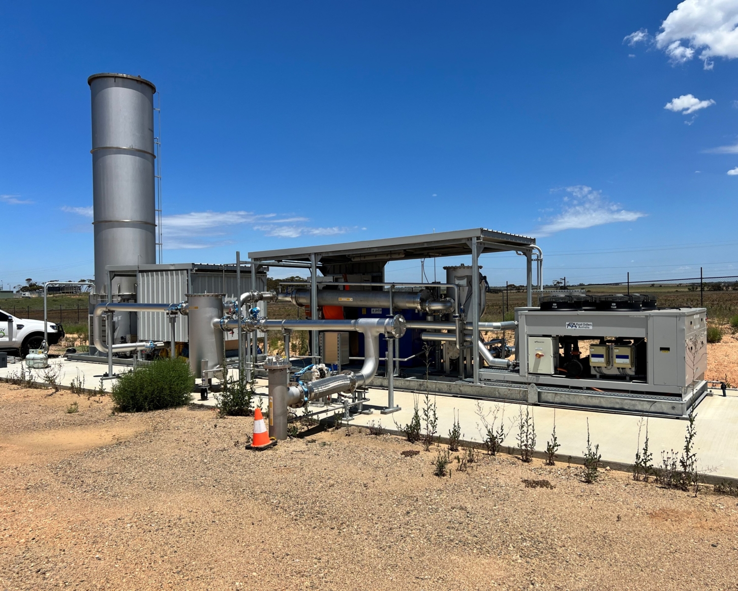 Gas preparation equipment